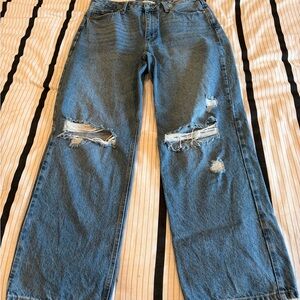 JBD Women’s Distressed Blue Jeans